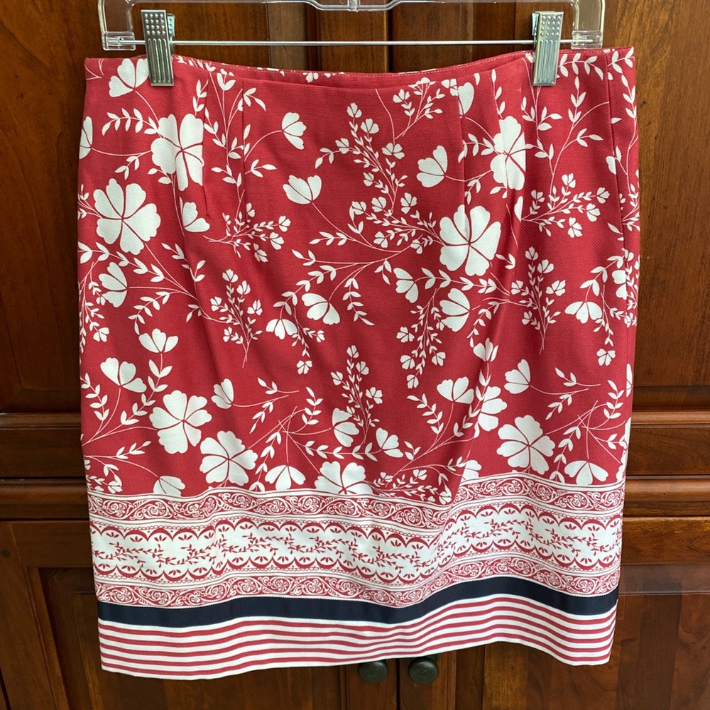 Loft floral skirt